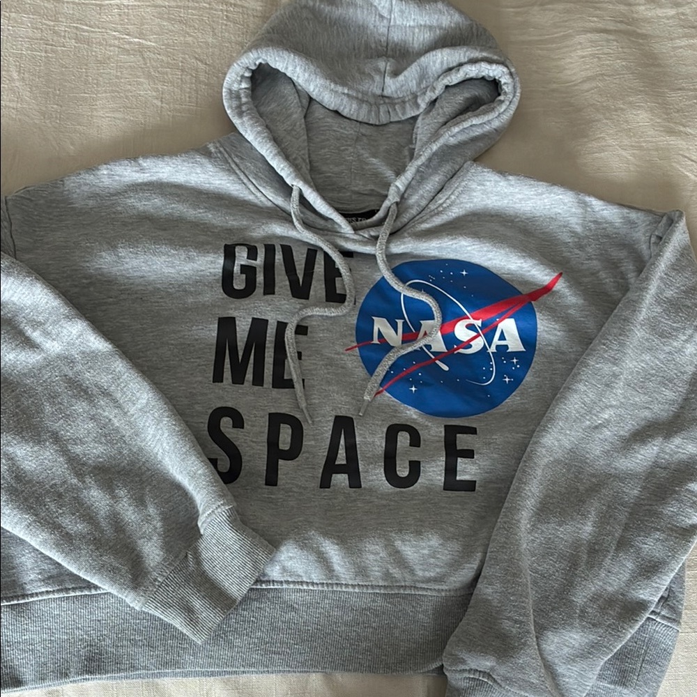 NASA Cropped Sweater